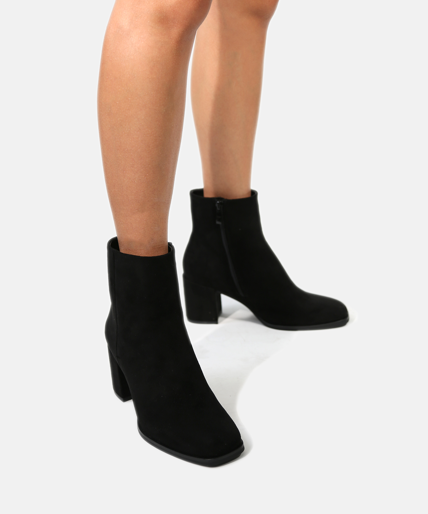 Botines punta cuadrada image number null